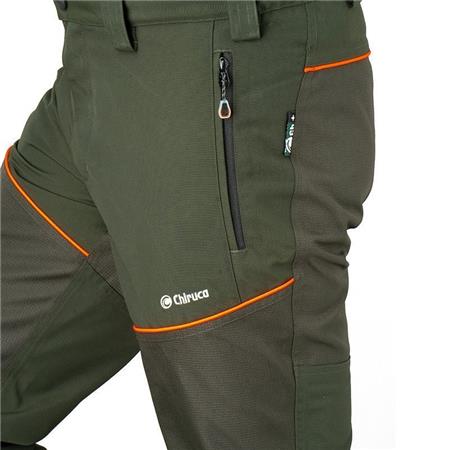 PANTALONE DA FONDO UOMO - VERDE/ARANCIO CHIRUCA EBBE BÉCASSE - VERT/ORANGE