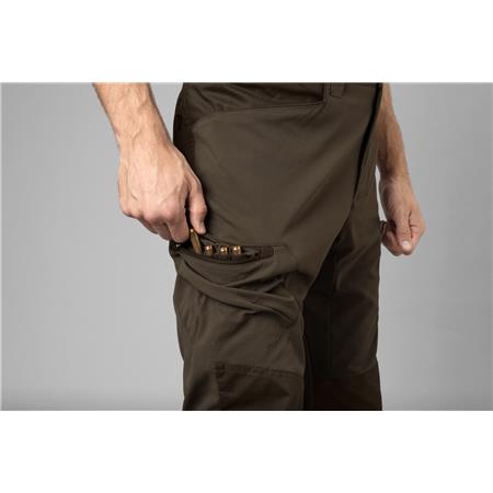 PANTALONE DI FONDO UOMO - MARONE/VERDE HARKILA RAGNAR - MARRON/VERT