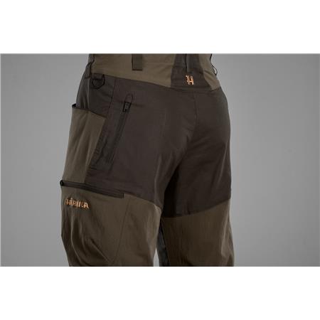 PANTALONE DI FONDO UOMO - MARONE/VERDE HARKILA RAGNAR - MARRON/VERT