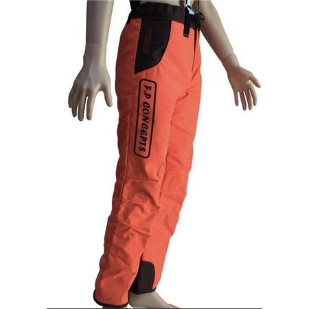 Pantalone Di Segue Uomo F.P Concepts Cayenne Intonaco Davanti Orange/Marron