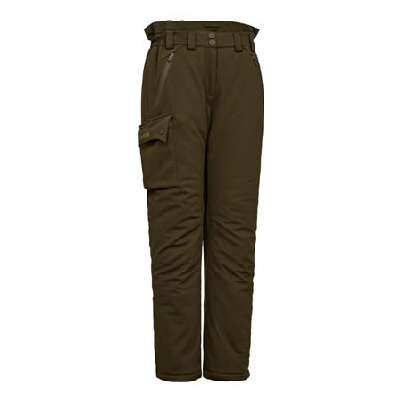 PANTALONE DONNA DEERHUNTER LADY MUFLON PRO HIVER - ART GREEN