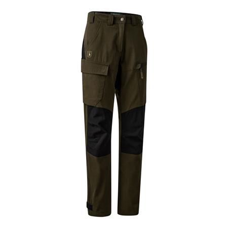 Pantalone Donna Deerhunter Lady Sarek Full Stretch - Fallen Leaf/Noir