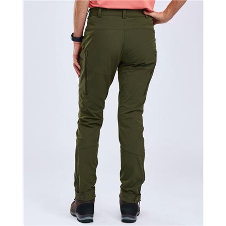 PANTALONE DONNA PINEWOOD ABISKO LIGHT STRETCH - MOSS GREEN/MOSS GREEN