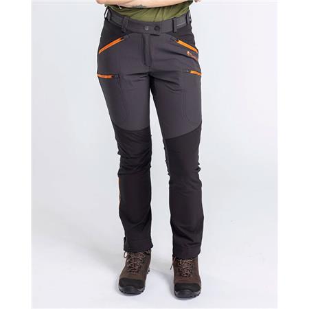 PANTALONE DONNA PINEWOOD ABISKO LIGHT STRETCH W - ANTHRACITE/NOIR