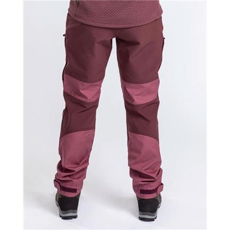 PANTALONE DONNA PINEWOOD CARIBOU TC - PLUM/EARTH PLUM