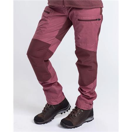 PANTALONE DONNA PINEWOOD CARIBOU TC - PLUM/EARTH PLUM
