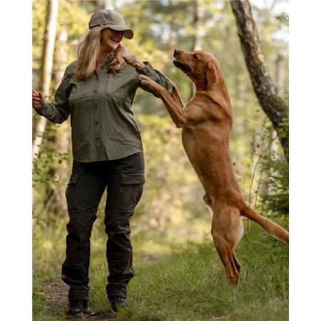 PANTALONE DONNA PINEWOOD DOG SPORTS TRAINER - MOSS GREEN