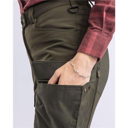 PANTALONE DONNA PINEWOOD DOG SPORTS TRAINER - MOSS GREEN