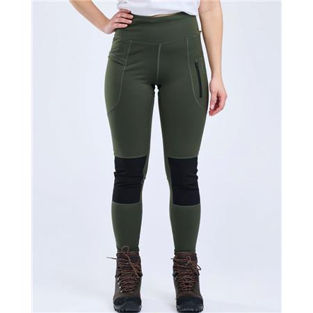 PANTALONE DONNA PINEWOOD FINNVEDEN ACT COLLANT - MOSS GREEN
