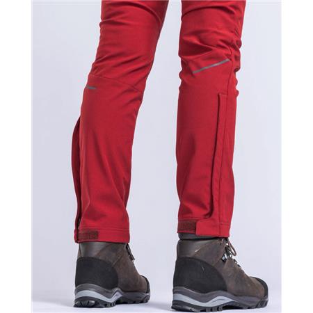 PANTALONE DONNA PINEWOOD WILDA STRETCH SHELL - TOMATO