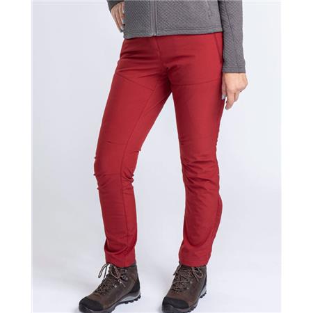 PANTALONE DONNA PINEWOOD WILDA STRETCH SHELL - TOMATO