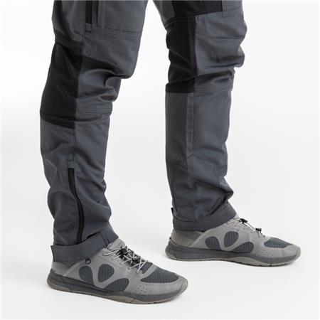 PANTALONE UOMO ADVENTER & FISHING IMPREGNATED TROUSERS - GRIGIO/NERO