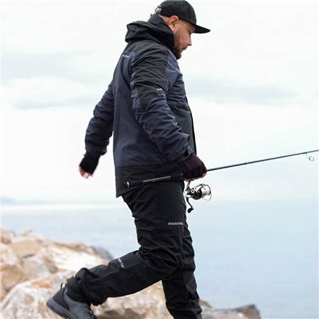 PANTALONE UOMO FINNTRAIL IMPERMEABILE LIGHTSUIT - GRAFITE