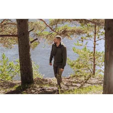 PANTALONE UOMO PINEWOOD FINNVEDEN TRAIL HYBR - MARRON/KAKI