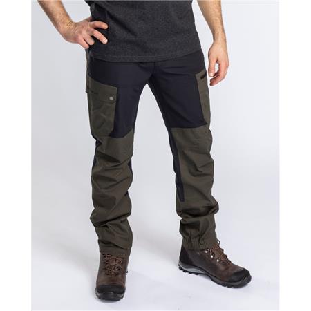 PANTALONE UOMO PINEWOOD FINNVEDEN TRAIL HYBR - NOIR/VERT