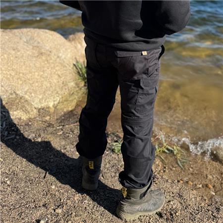 PANTALONE UOMO PRO ELITE BAITS MULTI-POCHES AMOVIBLE PRO - NERO
