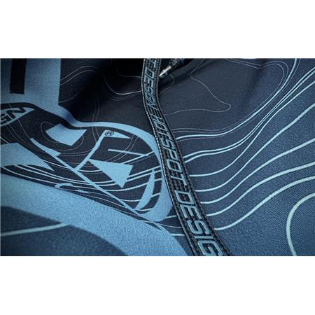 PANTALONES CORTOS HOMBRE - AZUL HOT SPOT DESIGN OCEAN PERFORMANCE BATHIMETRY - BLEU