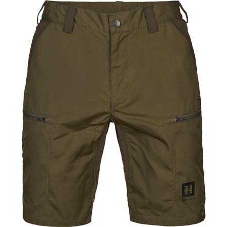Pantalones Cortos Para Hombre Harkila Fjell - Dark Olive/Willow Green