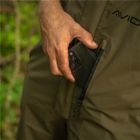 PANTALONES HOMBRE - CAQUI AVID CARP HYDRO-FORCE 20K - KAKI
