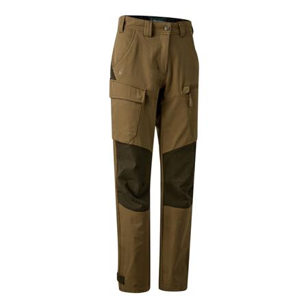 Pantaloni Donna Deerhunter Lady Sarek Full Stretch - Butternut/Fallen Leaf