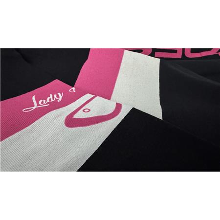 PANTALONI DONNA HOT SPOT DESIGN LEGGINGS LADY ANGLER STRIPED - NOIR
