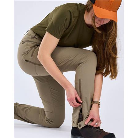 PANTALONI DONNA PINEWOOD ABISKO LIGHT STRETCH - MOLE MARRON