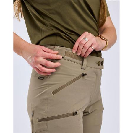 PANTALONI DONNA PINEWOOD ABISKO LIGHT STRETCH - MOLE MARRON