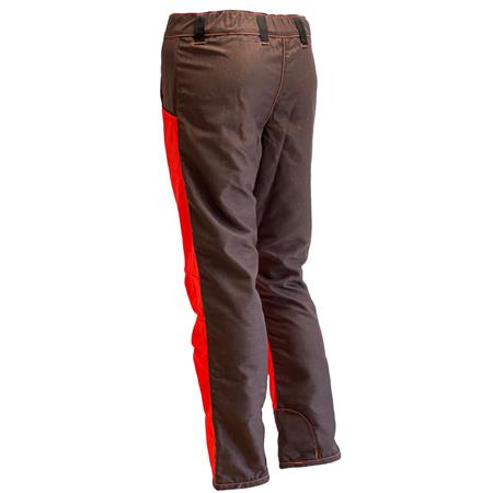 PANTS OF TRACKING MAN F.P CONCEPTS CAYENNE COATING IN FRONT OF ORANGE/MARRON