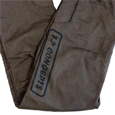 PANTS OF TRACKING MAN F.P CONCEPTS CAYENNE VERY COATED BROWN