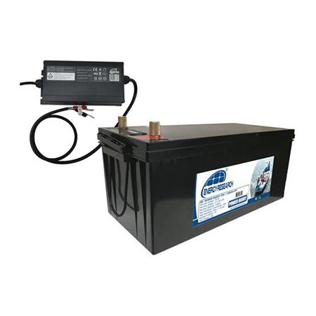 Paquete De Batería Energy Research Lithium 36V 100 Ah + Chargeur