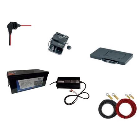Paquete Minn Kota Pour Installation Moteurs Électrique Montage Avant 55Lbs Eaux Douces