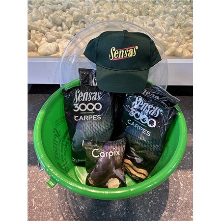 Paquete Sensas Promo 3000 Carpes