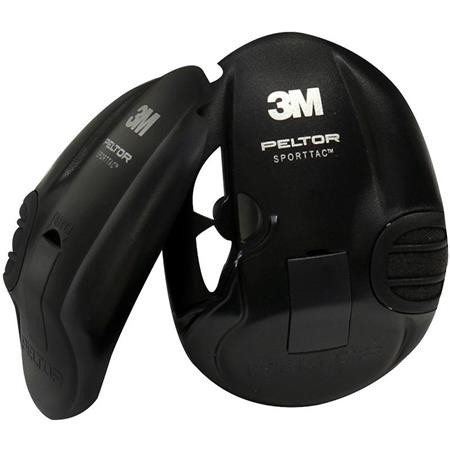 Par De Conchas Peltor Pour Casque Sporttac - Noir