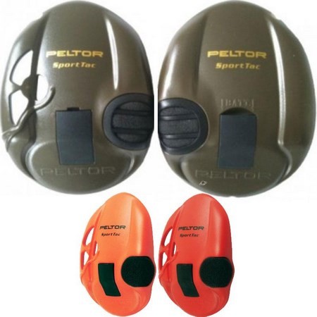Par De Conchas Peltor Sportac Pour Casque Anti-Bruit