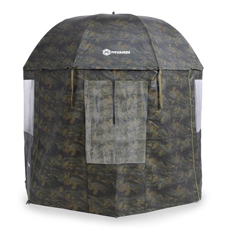 Paraguas Mivardi Umbrella Camou Pvc + Full Cover