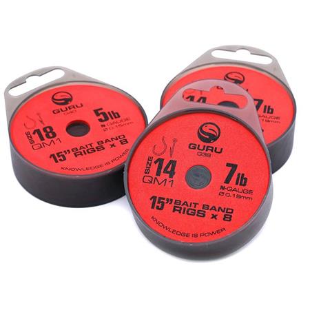 ΠΑΡΆΜΑΛΛΟ GURU QM1 BAIT BAND READY RIGS 15