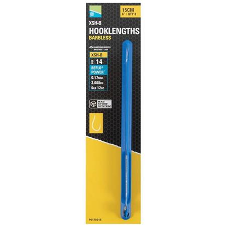 Παράμαλλο Preston Innovations Xsh-B Spade End Hooklengths Barbless