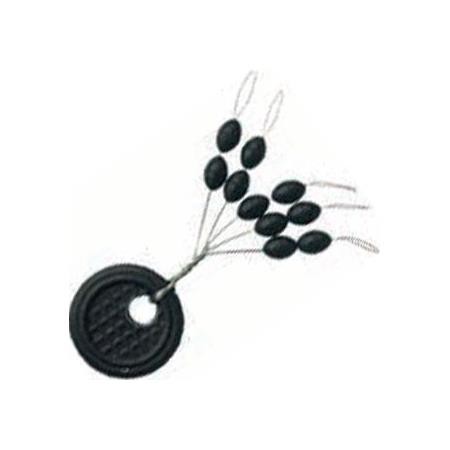 Pare Flutuante Sensas Black Line Stopper Oval