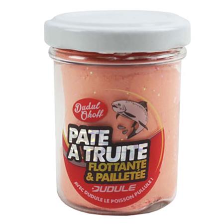 Pasta Para Truta Dudule Flottante Pailletee Saumon