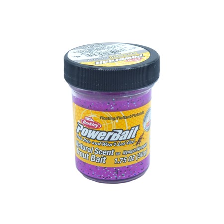 Pate A Truite Berkley Natural Scent Troutbait - Nymph - Violet Glitter