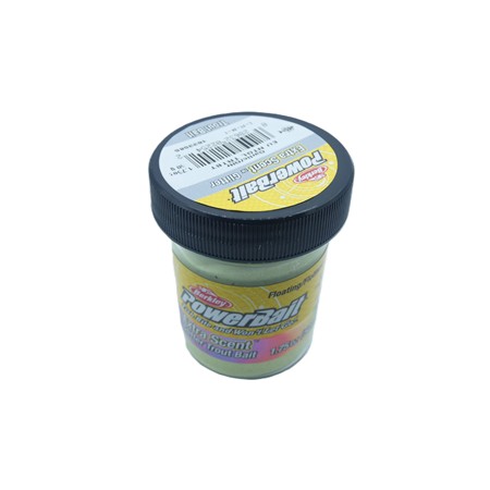Pâte À Truite Berkley Powerbait Natural Glitter Trout Dough - Garlic - Glitter