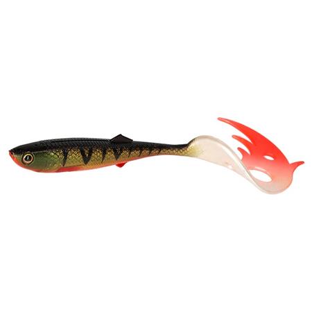 Pehmeä Viehe Mikado Sicario Pike Tail - 14Cm - Pakkaus 2