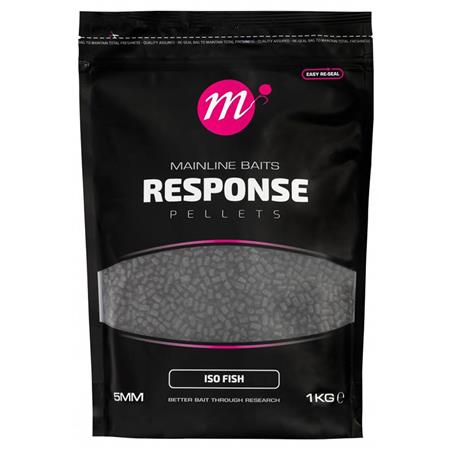 PELLET - 1KG MAINLINE RESPONSE PELLETS  ISO FISH - 1KG