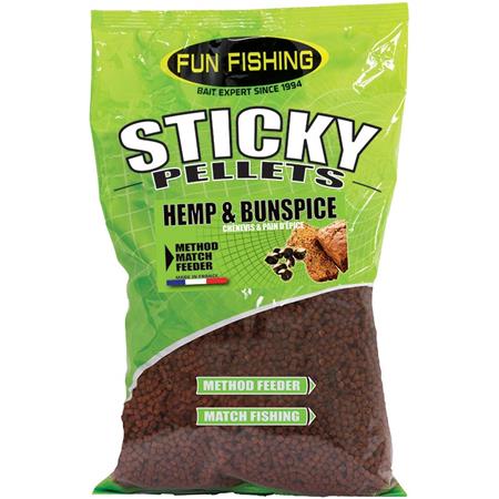 PELLET - 700G FUN FISHING STICKY PELLETS - 700G