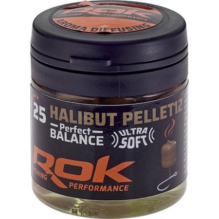 PELLET ARTIFICIAL + REMOJO ROK FISHING HALIBUT PELLET PERFECT BALANCE