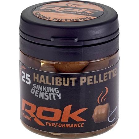 Pellet Artificial + Remojo Rok Fishing Halibut Pellet Sinking Density