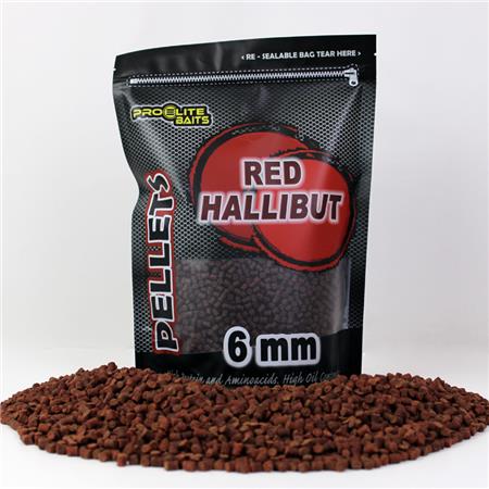 Pellet Pro Elite Baits Red Hallibut Pellets