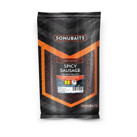 Pelleti Sonubaits Spicy Sausage Halibut Pellets