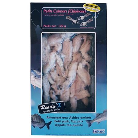 Pequeños Calamares Chipirones Enteros Congelados Pexeo Ready'x