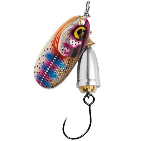Περιστρεφόμενο Κουτάλι Blue Fox Vibrax Gilded Single Barbless Hook N°2 - 6G